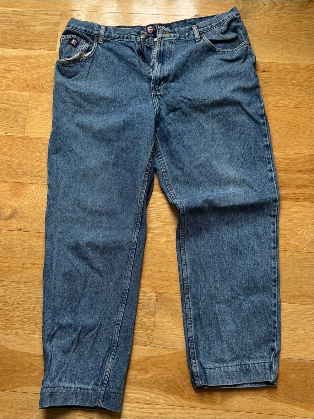 Chaps Classic Blue Men's Jeans - Casual Straight Fit